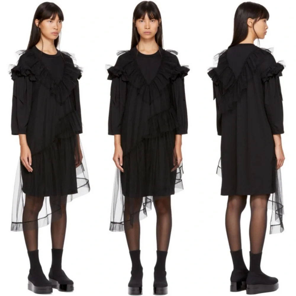 Simone Rocha - Ruffle Tulle Dress - Picture 6 of 7
